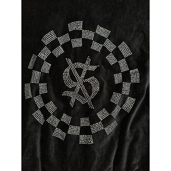 Ksubi - Ritzy Infinity Zip Front Hoodie in Black & Silver - Picture 4 of 5